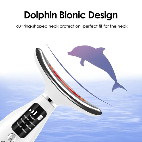 GlowRitual™ 7-Color LED Face & Neck Lifting Massager