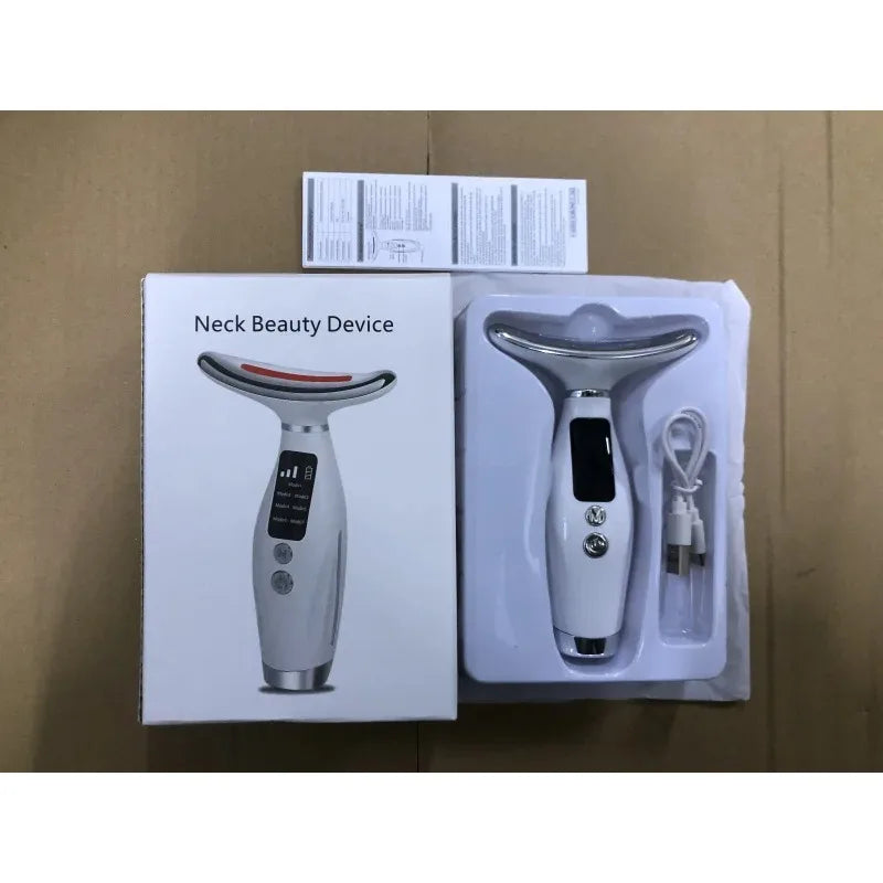 GlowRitual™ 7-Color LED Face & Neck Lifting Massager