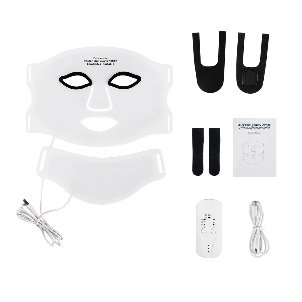 GlowRitual™ LED Face & Neck Rejuvenating Mask