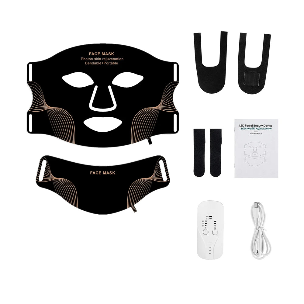 GlowRitual™ LED Face & Neck Rejuvenating Mask