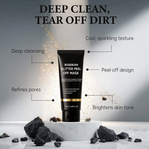 GlowRitual™ Activated Charcoal Blackhead Peel-Off Mask